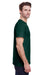 Gildan G500 Mens Short Sleeve Crewneck T-Shirt Forest Green Side
