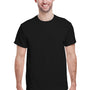 Gildan Mens Short Sleeve Crewneck T-Shirt - Black