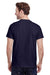Gildan G500 Mens Short Sleeve Crewneck T-Shirt Navy Blue Back