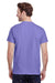 Gildan G500 Mens Short Sleeve Crewneck T-Shirt Violet Purple Back