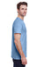 Gildan G500 Mens Short Sleeve Crewneck T-Shirt Light Blue Side