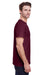 Gildan G500 Mens Short Sleeve Crewneck T-Shirt Maroon Side