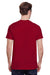 Gildan G500 Mens Short Sleeve Crewneck T-Shirt Antique Cherry Red Back