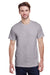 Gildan G500 Mens Short Sleeve Crewneck T-Shirt Sport Grey Front