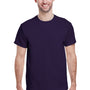 Gildan Mens Short Sleeve Crewneck T-Shirt - Blackberry Purple