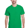 Gildan Mens Short Sleeve Crewneck T-Shirt - Antique Irish Green