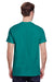 Gildan G500 Mens Short Sleeve Crewneck T-Shirt Antique Jade Green Back