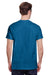 Gildan G500 Mens Short Sleeve Crewneck T-Shirt Antique Sapphire Blue Back
