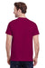 Gildan G500 Mens Short Sleeve Crewneck T-Shirt Berry Purple Back