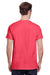 Gildan G500 Mens Short Sleeve Crewneck T-Shirt Heather Red Back