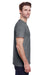 Gildan G500 Mens Short Sleeve Crewneck T-Shirt Tweed Grey Side