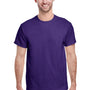 Gildan Mens Short Sleeve Crewneck T-Shirt - Lilac Purple