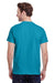 Gildan G500 Mens Short Sleeve Crewneck T-Shirt Tropical Blue Back