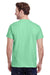 Gildan G500 Mens Short Sleeve Crewneck T-Shirt Mint Green Back