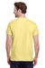 Gildan G500 Mens Short Sleeve Crewneck T-Shirt Cornsilk Yellow Back
