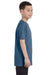 Gildan G500B Youth Short Sleeve Crewneck T-Shirt Indigo Blue Side