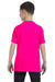 Gildan G500B Youth Short Sleeve Crewneck T-Shirt Heliconia Pink Back