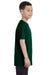 Gildan G500B Youth Short Sleeve Crewneck T-Shirt Forest Green Side