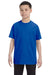 Gildan G500B Youth Short Sleeve Crewneck T-Shirt Royal Blue Front