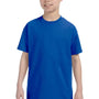 Gildan Youth Short Sleeve Crewneck T-Shirt - Royal Blue