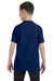 Gildan G500B Youth Short Sleeve Crewneck T-Shirt Navy Blue Back