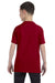 Gildan G500B Youth Short Sleeve Crewneck T-Shirt Cardinal Red Back