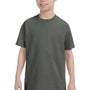 Gildan Youth Short Sleeve Crewneck T-Shirt - Military Green