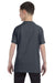 Gildan G500B Youth Short Sleeve Crewneck T-Shirt Heather Dark Grey Back