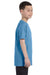 Gildan G500B Youth Short Sleeve Crewneck T-Shirt Carolina Blue Side