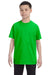Gildan G500B Youth Short Sleeve Crewneck T-Shirt Electric Green Front