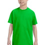 Gildan Youth Short Sleeve Crewneck T-Shirt - Electric Green