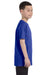 Gildan G500B Youth Short Sleeve Crewneck T-Shirt Cobalt Blue Side