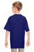 Gildan G500B Youth Short Sleeve Crewneck T-Shirt Neon Blue Back