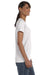 Gildan G500L Womens Short Sleeve Crewneck T-Shirt White Side
