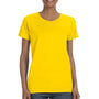 Gildan Womens Short Sleeve Crewneck T-Shirt - Daisy Yellow