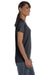 Gildan G500L Womens Short Sleeve Crewneck T-Shirt Charcoal Grey Side