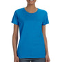 Gildan Womens Short Sleeve Crewneck T-Shirt - Sapphire Blue