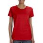 Gildan Womens Short Sleeve Crewneck T-Shirt - Red