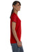 Gildan G500L Womens Short Sleeve Crewneck T-Shirt Red Side