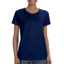 Gildan Womens Short Sleeve Crewneck T-Shirt - Navy Blue