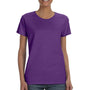 Gildan Womens Short Sleeve Crewneck T-Shirt - Purple