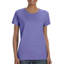 Gildan Womens Short Sleeve Crewneck T-Shirt - Violet Purple