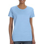 Gildan Womens Short Sleeve Crewneck T-Shirt - Light Blue