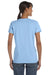 Gildan G500L Womens Short Sleeve Crewneck T-Shirt Light Blue Back