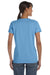 Gildan G500L Womens Short Sleeve Crewneck T-Shirt Carolina Blue Back