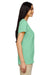 Gildan G500L Womens Short Sleeve Crewneck T-Shirt Mint Green Side