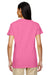 Gildan G500VL Womens Short Sleeve V-Neck T-Shirt Azalea Pink Back