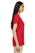 Gildan G500VL Womens Short Sleeve V-Neck T-Shirt Red Side