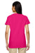 Gildan G500VL Womens Short Sleeve V-Neck T-Shirt Heliconia Pink Back