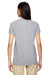 Gildan G500VL Womens Short Sleeve V-Neck T-Shirt Sport Grey Back